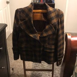Plaid blazer